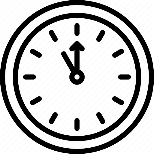 Clock, Countdown, December, Eve, Holidays, New Years Icon