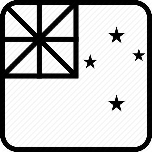 Country, Flag, Kiwi, New, Zealand Icon
