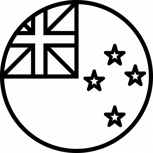 Flag, Nation, New, Nzl, World, Zealand Icon