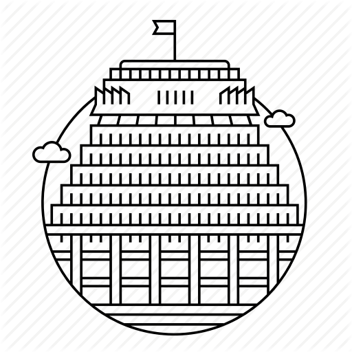 Building, City, Landmark, New Zealand, Wellington Icon