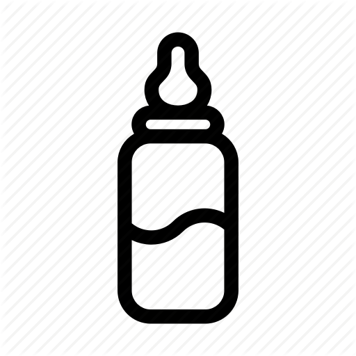 Baby, Baby Bottle, Bottle, Drink, Food, Infant, Newborn Icon