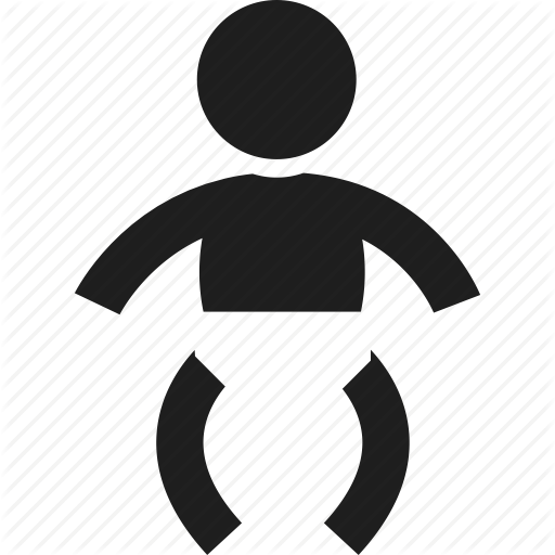 Baby, Child, Infant, Newborn Icon