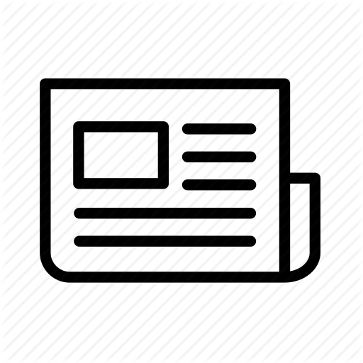 Article, Information, News, Newspaper Icon