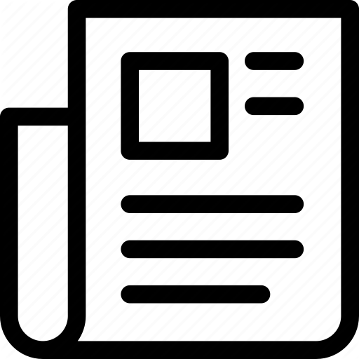 Article, Media, News, Newspaper, Paper Icon
