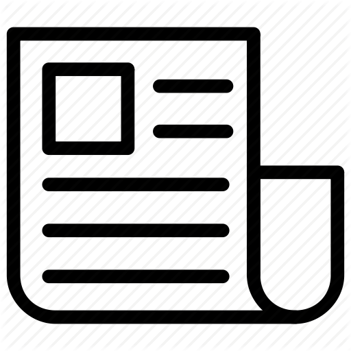 Article, News, Press, Reading Icon