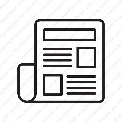 Download Paper,news,article,daily News,newspaper Icon Inventicons