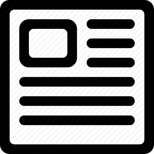 Article, Document, News, Newspaper Icon