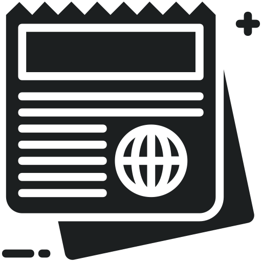 Journal, News, Newsletter, Newspaper, Publication Icon Free