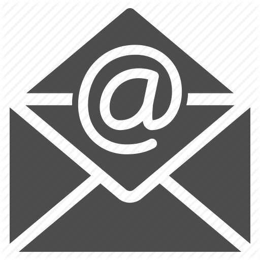 Dark Gray Email Icon Free Icons Logo Image