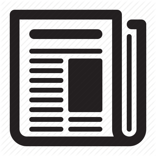 News, Newspaper, Press Releases Icon