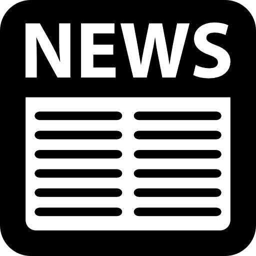 Newspaper Square Rounded Interface Symbol Icons Free Download