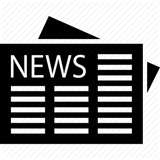 News, Newspaper, Paper, Print Media Icon