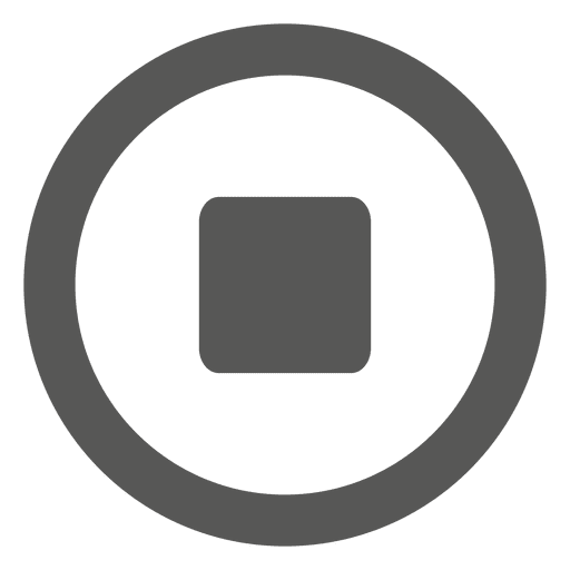 Pause Button Flat Icon