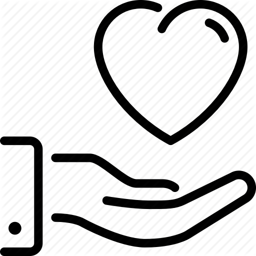 Care, Charity, Give, Hand, Help, Love, Ngo Icon