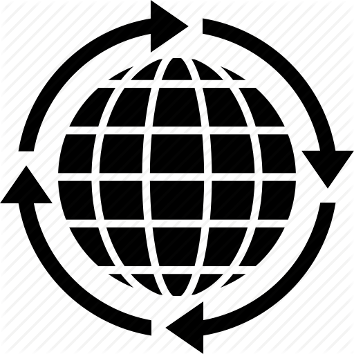 Globe, Map, World Icon