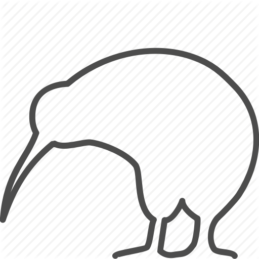 Australia, Bird, Kiwi Icon