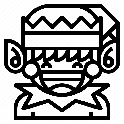 Character, Christmas, Cute, Elf, Xmas Icon