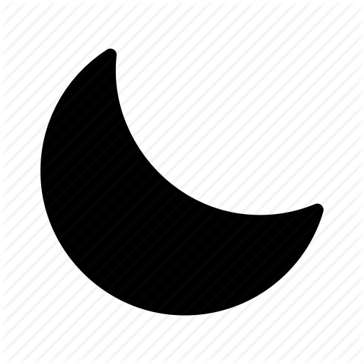 Mode, Moon, Night Icon