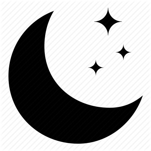 Apple, Disturb, Good, Moon, Night, Sleep, Stars Icon