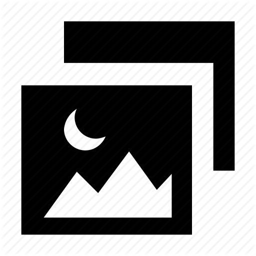 Image Frame, Landscape, Night, Night Moon, Night View Icon