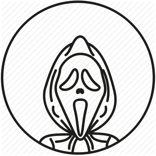 Costume, Halloween, Horror, Killer, Mask, Nightmare, Scream Icon