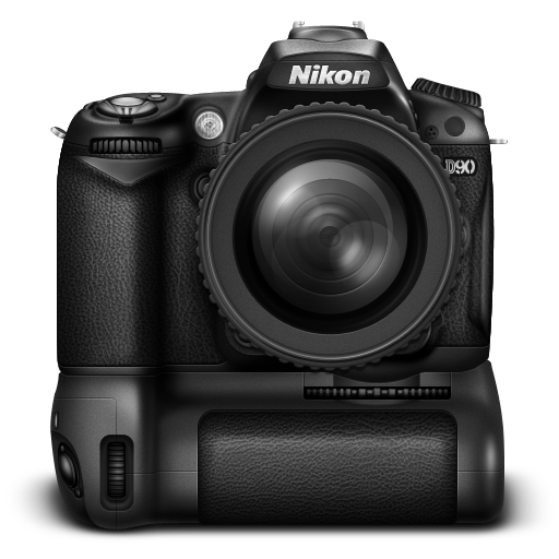 Grey Nikon Icon