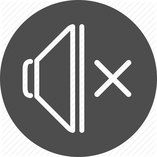 Audio, Mute, No, No Sound, Player, Sound, Speaker, Volume Icon
