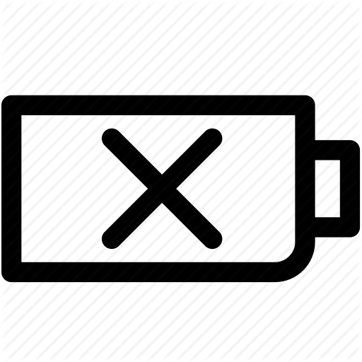 Battery, Battery Charging, Charge, Empty Battery, No Battery Icon