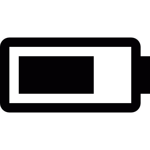Power In A Battery Icons Free Download