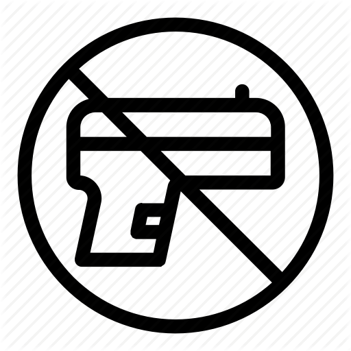 Forbidden, Gun, No Weapons, Prohibition, Protection, Security, War