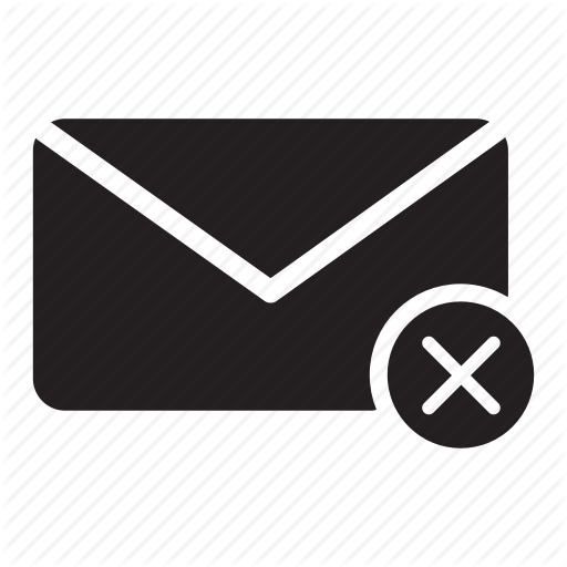 Checkmark, Delete, Email, Evelope, Mail, No Icon