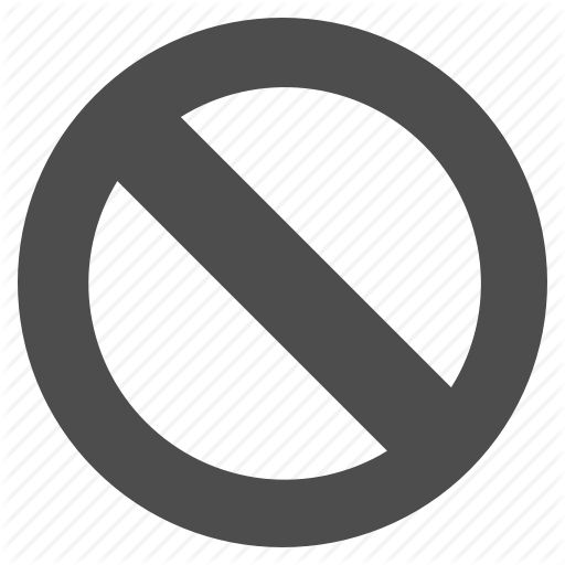 Cancel, Closed, Forbidden, No Entry, Restricted, Safety, Stop Icon