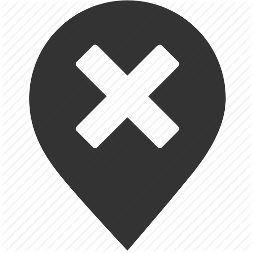 Direction, Error, Map, No Entry, Pin, Point, Wrong Icon