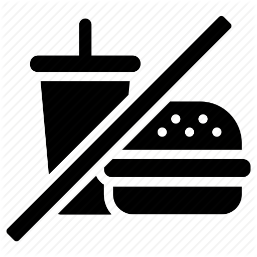 Forbidden, No Drink, No Food, Prohibited Icon