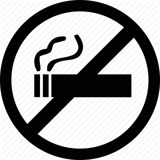 No Smoking, Public Sign, Sign, Smoking Icon