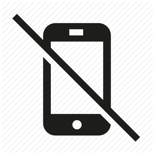 Ban, No Mobile, No Phone, No Phones, Phone, Prohibited Icon