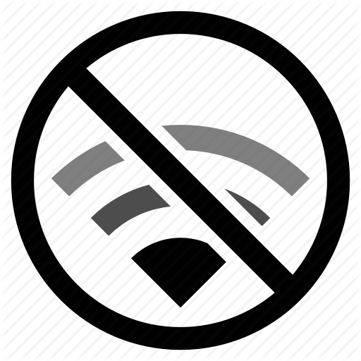 Air, Ca, Connection, Internet, Network, No, No Connection Icon