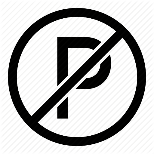 Car Parking Forbidden, No Parking, No Parking Zone, Parking