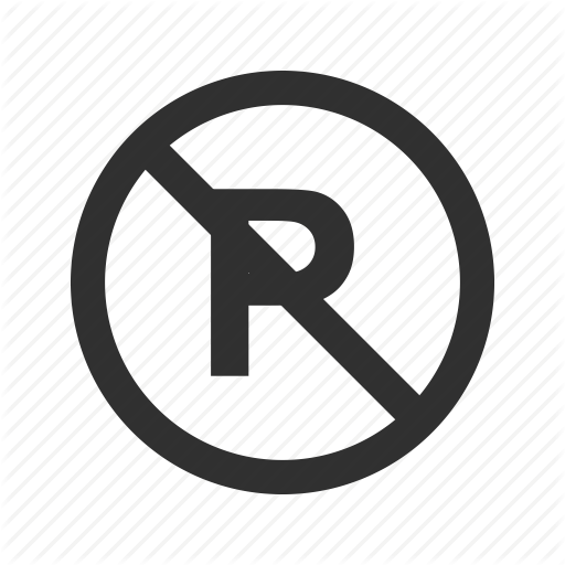 Forbidden, No, Parking, Warning Icon