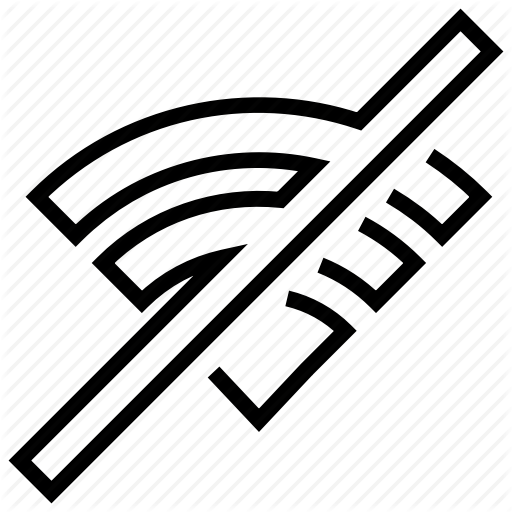 No Signal, Off, Offline, Signal, Wifi, Wireles Icon