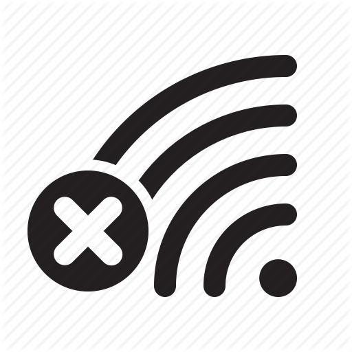 No Signal, Service, Signal, Wifi Icon