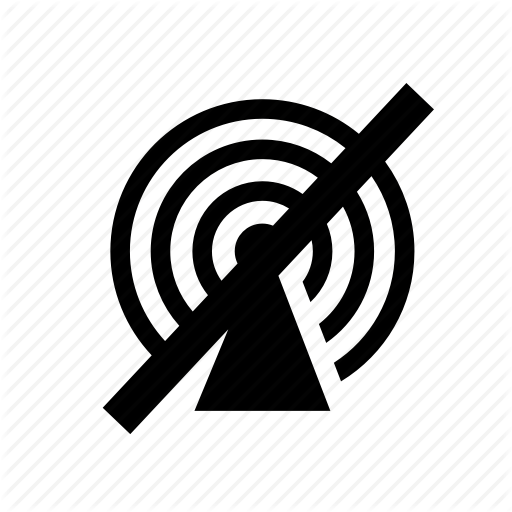 Hotspot, No Access, No Signal, Offline, Single, Ui Icon