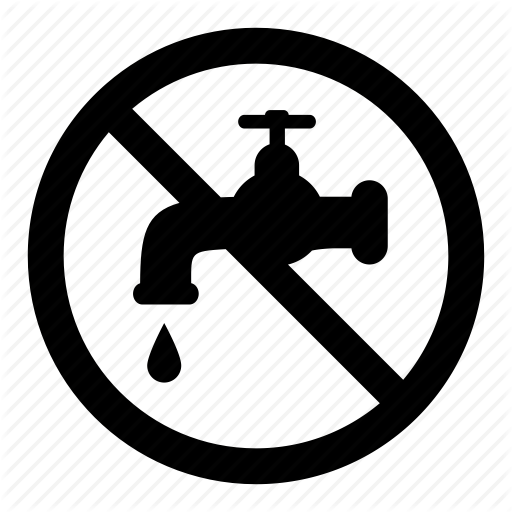 Drop, No, Prohibition, Signs, Tab, Warning, Water Icon