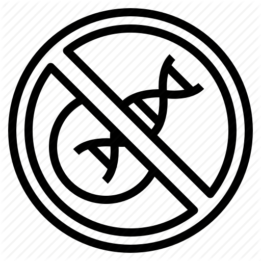 Dna, Gmo, Non, Organic, Vegetable Icon