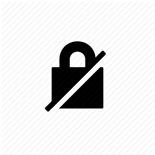 Lock, None, Safety, Security Icon