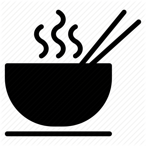 Bowl, Chopstick, Eat, Food, Hot, Noodle, Soup Icon