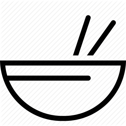 Bowl, Food, Noodle Icon