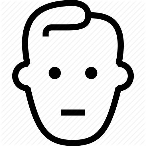 Face, Fine, Neutral, Normal, Serious, User Icon