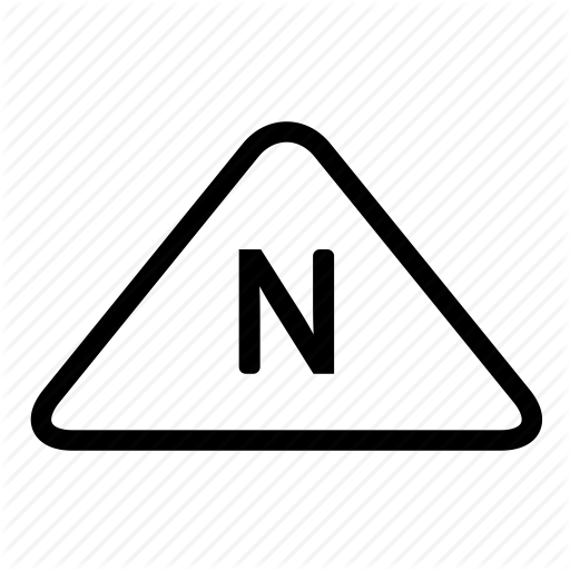 Compass, Direction, North Icon