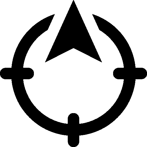 Maps North Direction Icon Windows Iconset